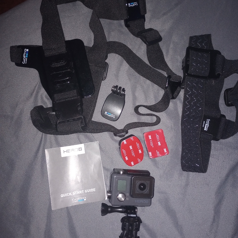 Go Pro camera and accessories